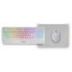KIT COMBO PACK 3EN1 RGB MCP124 BLANCO MARS GAMING